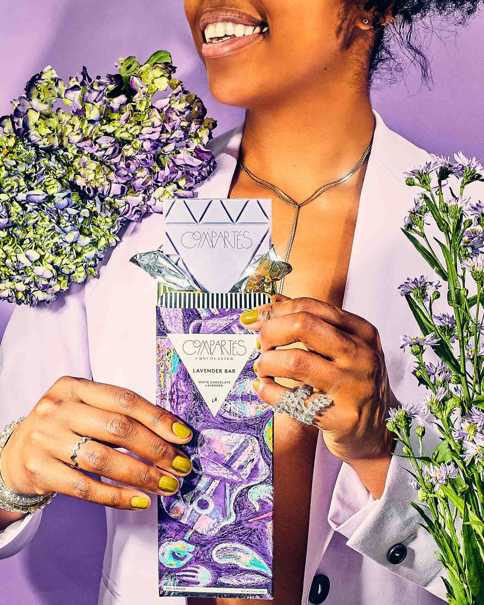Lavender Chocolate Bar - Image 3